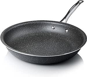 Granitestone 10 Inch Non Stick Frying Pan Nonstick Pan with Mineral/Diamond Coating for Long Lasting Nonstick Frying Pan Skillet for Cooking with Stay Cool Handles, Oven/Dishwasher Safe, Non Toxic